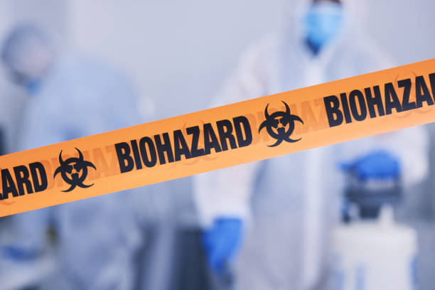 Professional Blood Cleanup technician working in Winslow, AR